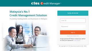CTOS - Credit Manager - Login