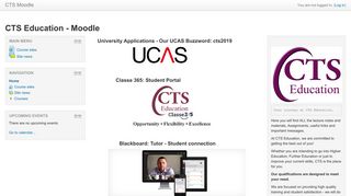 CTS Education - Moodle