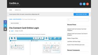 Ctu Connect Card Online Login | Cardbk.co