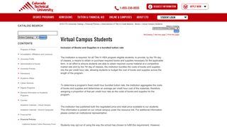 Virtual Campus Students - Colorado Tech Course Catalog - CTU ...