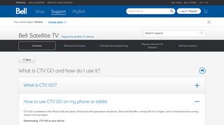 What is CTV GO and how do I use it? : How to use CTV GO on my ...