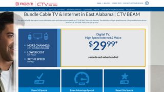 Bundle Cable TV & Internet in East Alabama | CTV BEAM | CTV BEAM