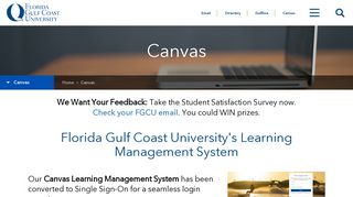 FGCU Canvas LMS - Florida Gulf Coast University
