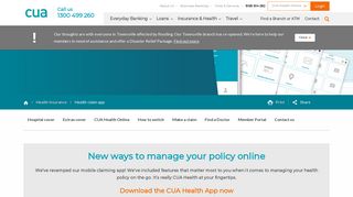 CUA Health App | CUA Health Insurance
