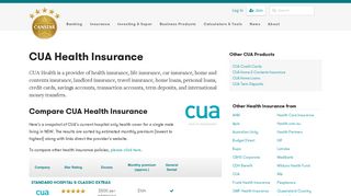 CUA Health Insurance: Review & Compare | Canstar