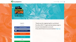 everydayhero: cua School Fun Run 2017