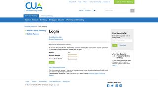 CUA - Online Banking