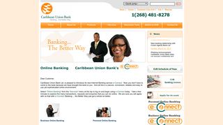 Online banking - Caribbean Union Bank