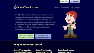 Welcome to ScoutTrack — Online Achievement Tracking