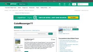 CubaMessenger?? - Rafael Freyre Message Board - TripAdvisor