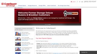 Former Storage Deluxe Locations | CubeSmart Self Storage