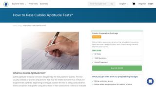 How to Pass Cubiks Aptitude Tests? - Assessment-Training.com