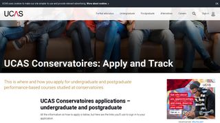 Applications For UK Conservatoires | UCAS