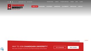 India's Best Private University in Punjab, North India - Chandigarh ...