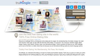 truMingle: 100% Free Online Dating Site for Singles