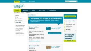 Credit Cards | Conexus Credit Union