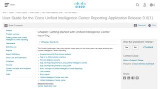 User Guide for the Cisco Unified Intelligence Center Reporting ...