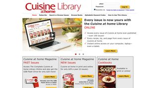 Cuisine at home Library