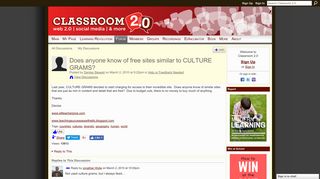 Does anyone know of free sites similar to CULTURE GRAMS ...