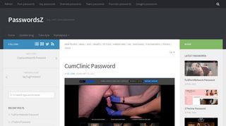 CumClinic Password | PasswordsZ