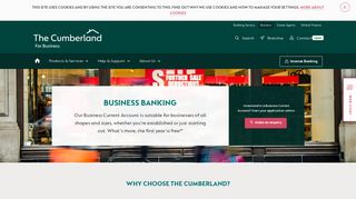 Business Current Account, Business Banking | The Cumberland