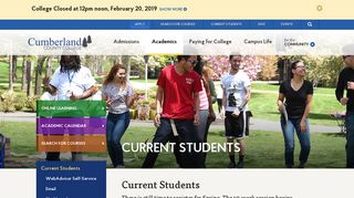 Current Students | Cumberland County College