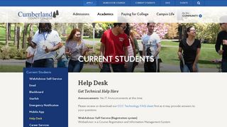 Help Desk | Cumberland County College