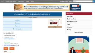 Cumberland County Federal Credit Union - Portland, ME at 1345 ...