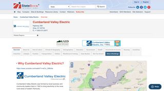 Cumberland Valley Electric - Overview | StateBook International®