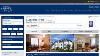 1 Lonsdale House, Cottages in Keswick | Cumbrian Cottages