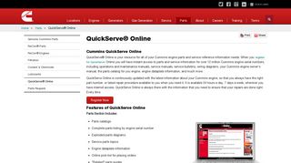 QuickServe® Online | Cummins Africa