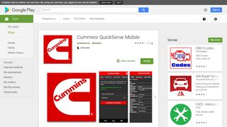 Cummins QuickServe Mobile - Apps on Google Play