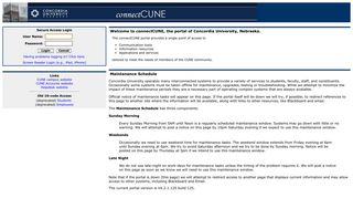 connectCUNE - Concordia's Portal - powered by SunGard Higher ...
