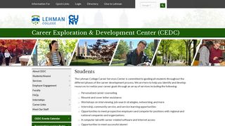Career Services Center (CSC) - Lehman College