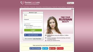 Login - RussianCupid.com