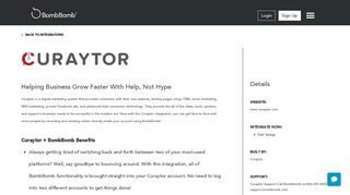 Curaytor Integration with Bombbomb - Video Email using Gmail ...