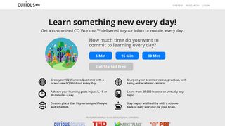 Curious.com: Learn Something New Every Day with Online Video ...
