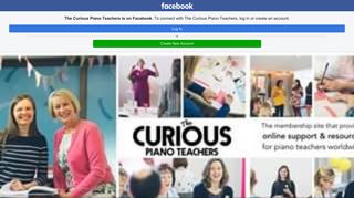 The Curious Piano Teachers - Home | Facebook - Facebook Touch