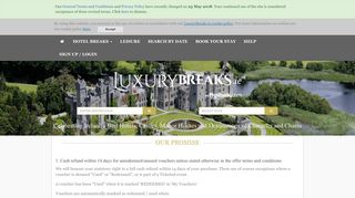 The Pigsback Promise - Luxury for less | LuxuryBreaks.ie