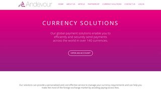 Currency Solutions – Andevour
