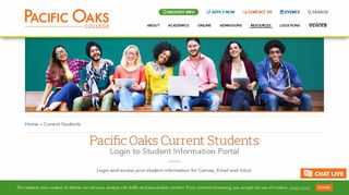 Pacific Oaks College Current Students Login