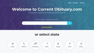 CurrentObituary.com: Online Obituaries, Funeral Notices ...