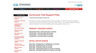 Curriculum Trak Support Files - Dynamic Internet Solutions - Support ...