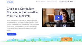 Full Curriculum Trak Alternative for Mapping and Planning | Chalk