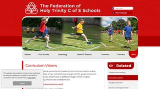 The Federation of Holy Trinity C of E Schools - Curriculum Visions