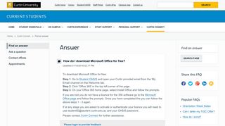 How do I download Microsoft Office for free?