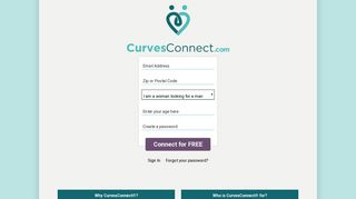Curves Connect Dating - Official Site: As Seen on TV - The Dating Site ...