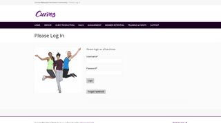 Curves Malaysia Franchisee Community | Please Log In