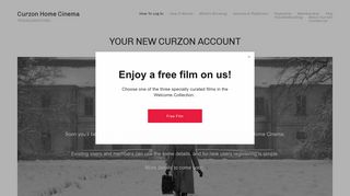How To Log In — Curzon On Demand Help Centre