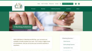 Online Banking - Online Bill Pay - CUSB Bank